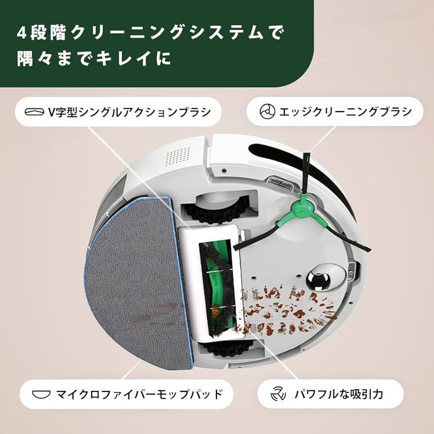 ルンバ コンボ2　Essential ロボット ＋充電ステーション ブラック Amazon | ルンバ コンボ 2 Essential ロボット + AutoEmpty